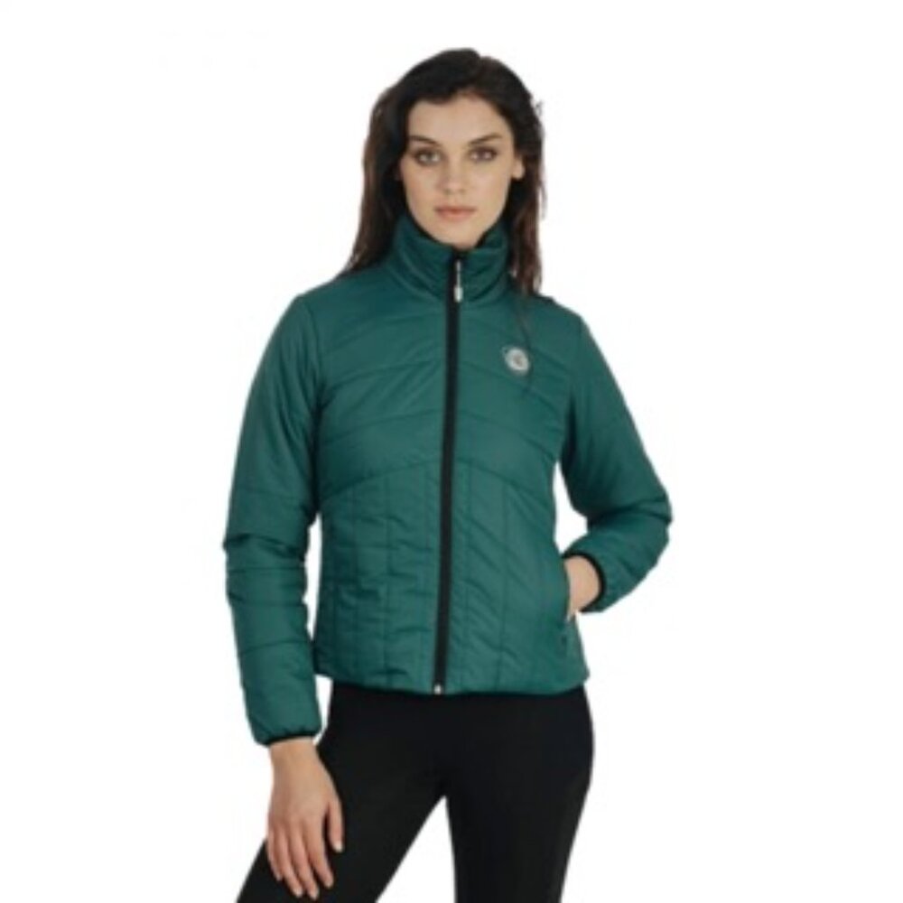 HORSEWARE green Eve puffer jacket